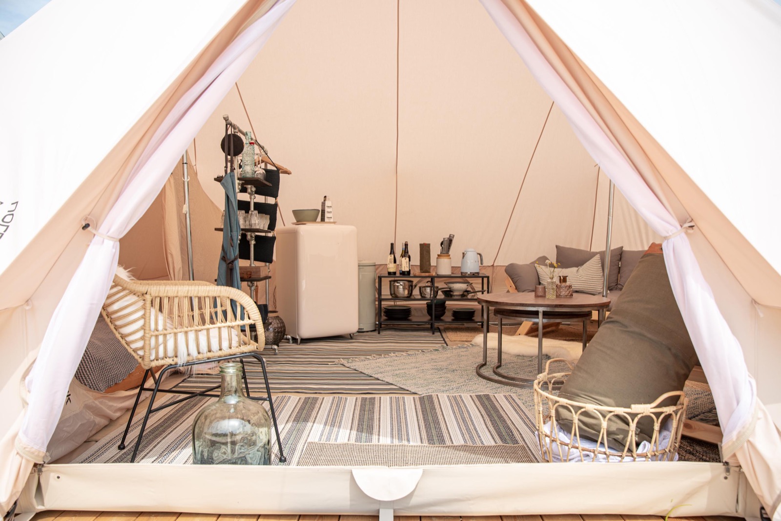 Glamping på Rødgaard - Interiør 2